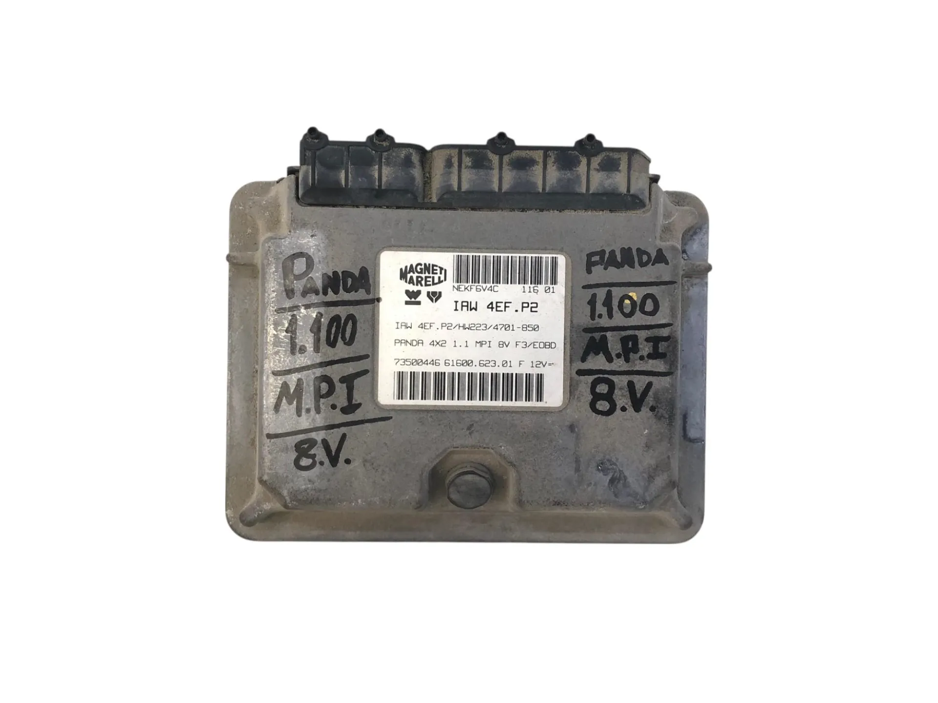 CENTRALINA MOTORE FIAT Panda 2° Serie IAW4EFP2-HW223-4701-850-73500446 187 A1.000 Benzina 1100 (03>10)