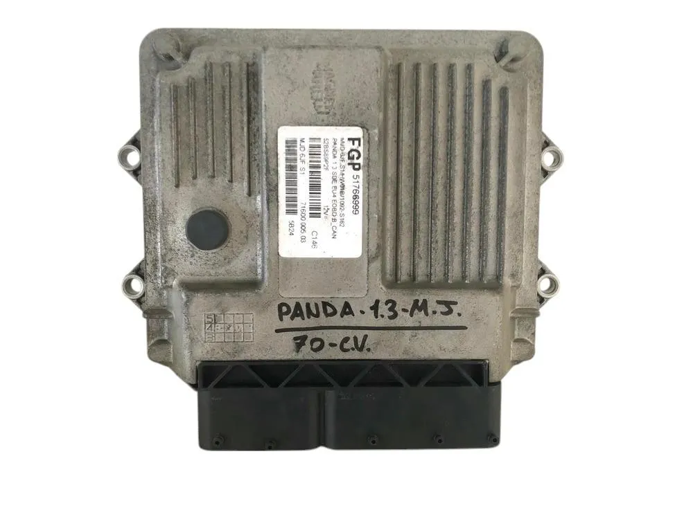 CENTRALINA MOTORE FIAT Panda 2° Serie 51766999 / MJD6JFS1 188 A8.000 Diesel 1300 (03>10)