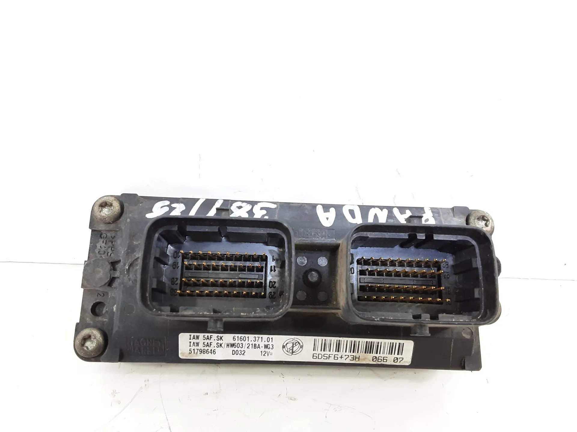 CENTRALINA MOTORE con codice 51798646 da FIAT Panda 2° Serie Bifuel/Metano 1200 (03>10)