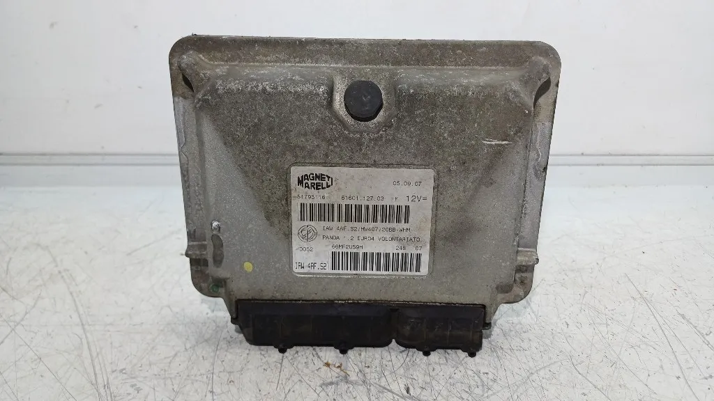 CENTRALINA MOTORE FIAT Panda 2° Serie IAW4AF.S2/51793116/HW407 188A4000 benzina 1242 (03>10)
