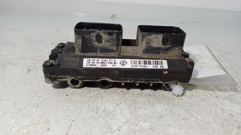 CENTRALINA MOTORE FIAT Panda 2° Serie IAW5AF.SK/HW603/51798646 188A4000 bifuel/metano 1242 (03>10)