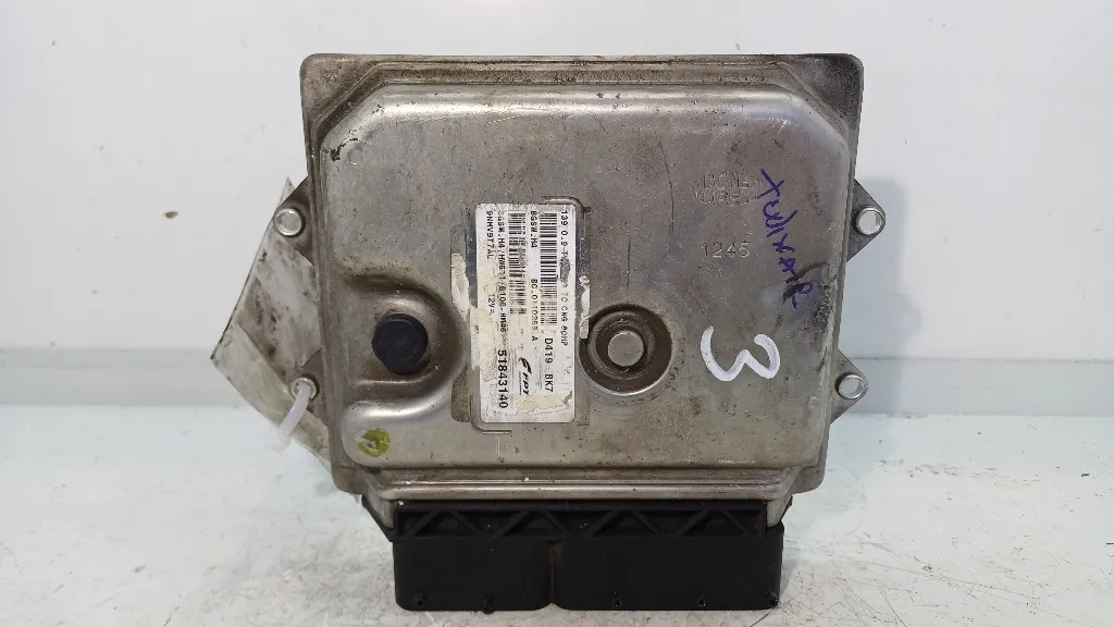 CENTRALINA MOTORE FIAT Panda 3° Serie 8GSW.H4/51843140/HW611 312A2000 bifuel/metano 875 (12>)