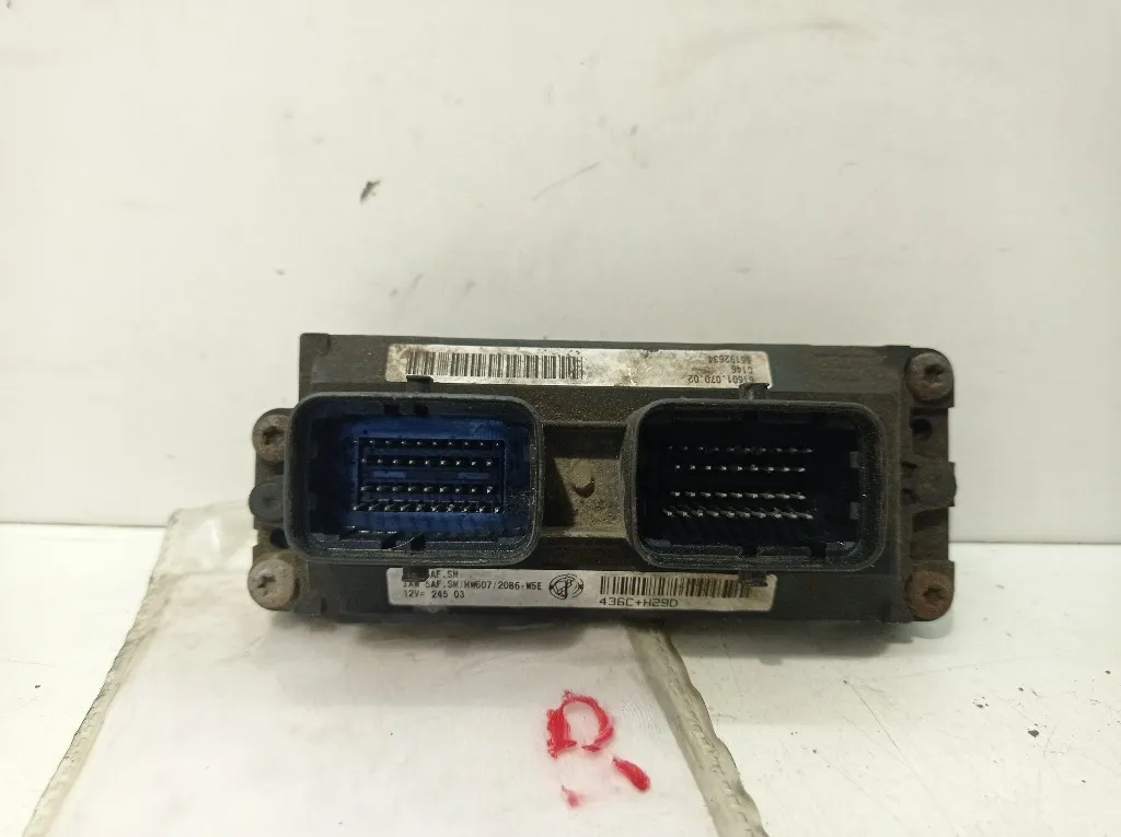 CENTRALINA MOTORE FIAT Panda VAN Serie 55193435 187A1000 benzina 1108 (03>12)