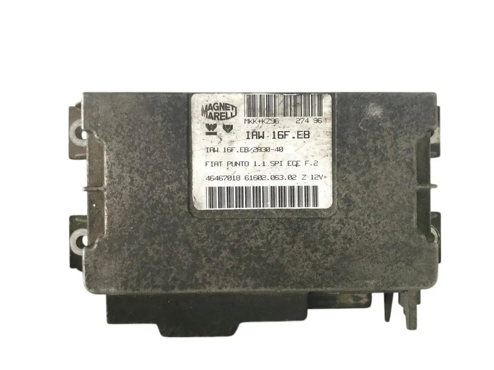 CENTRALINA MOTORE FIAT Punto Berlina 3P IAW16FEB-2A30-40-46467018 176 A6.000, 176 B2.000 Benzina 1100 (93>99)
