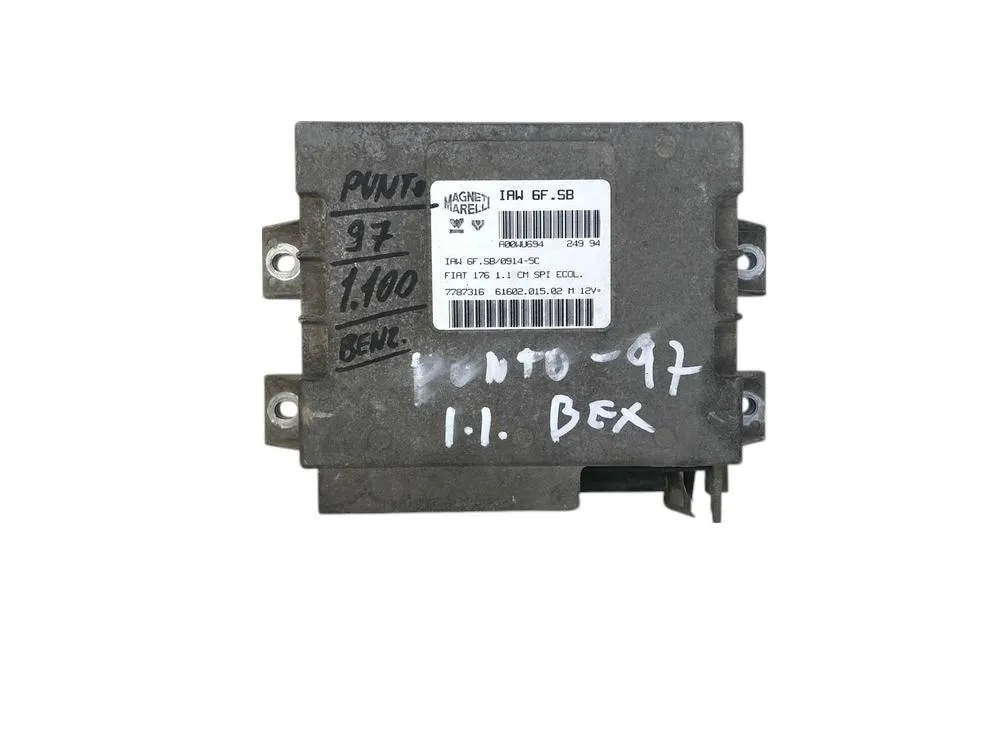 CENTRALINA MOTORE FIAT Punto Berlina 3P IAW6FSB/0914-5C / 7787316 Benzina 1100 (93>99)