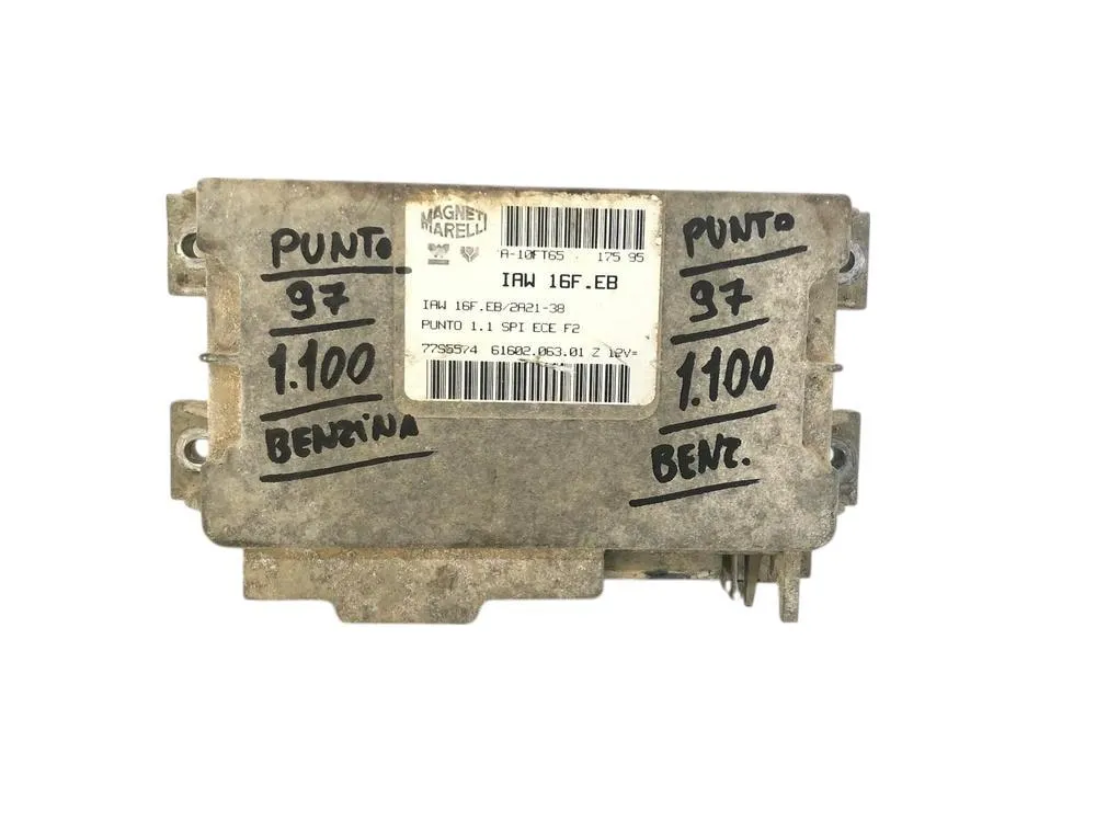 CENTRALINA MOTORE FIAT Punto Berlina 3P IAW16FEB/2A21-38 / 7795574 Benzina 1100 (93>99)