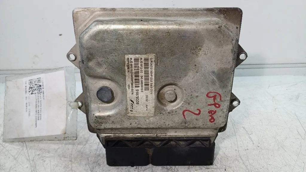 CENTRALINA MOTORE FIAT Punto EVO 51879339/MJD8F2.G2/HW00P 199B1000 diesel 1248 (09>12)