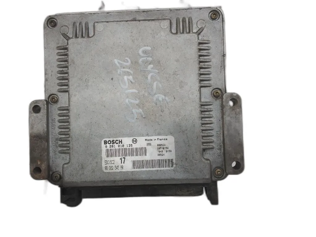 CENTRALINA MOTORE con codice 0281010135 9636254580 da FIAT Ulysse 2° Serie RHZ diesel 1997 (99>02)