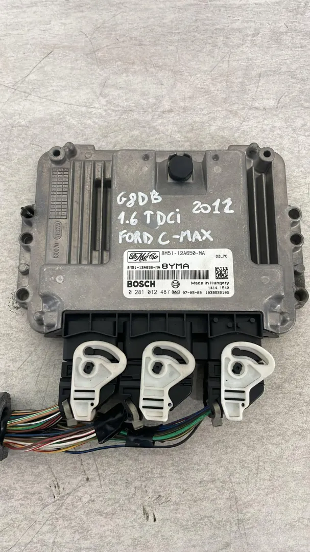 CENTRALINA MOTORE con codice 8M51-12A650-MA da 1777659 FORD C - Max Serie con codice motore G8DB Diesel 1600