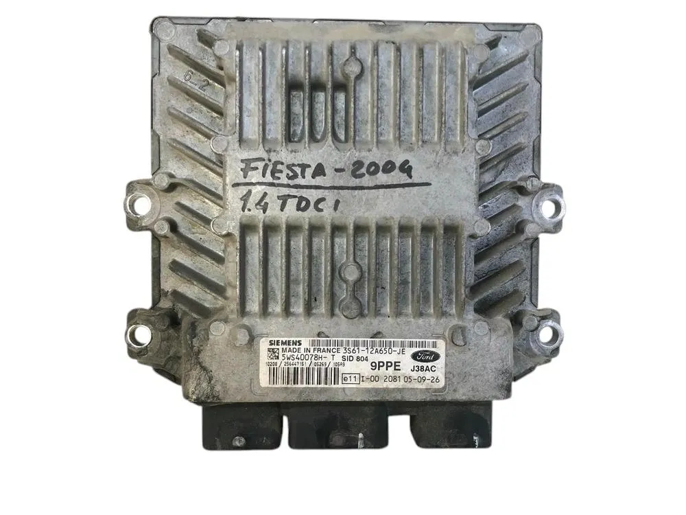 CENTRALINA MOTORE FORD Fiesta 4° Serie 356112A650-JE-5WS40078H-T Diesel 1400 (02>05)