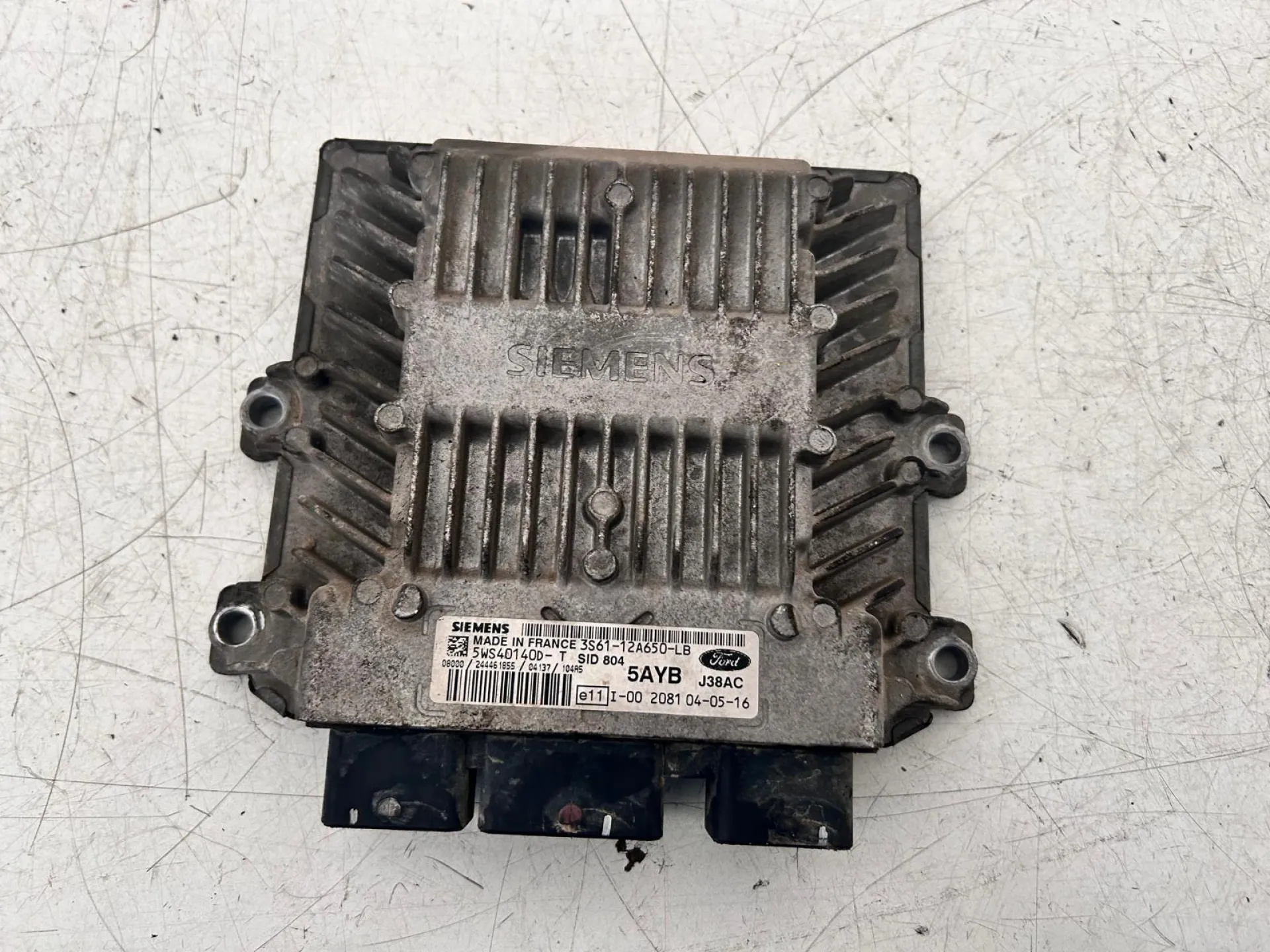 CENTRALINA MOTORE con codice 3S61-12A650-LB da FORD Fiesta 5° Serie Diesel 1400 (05>08)