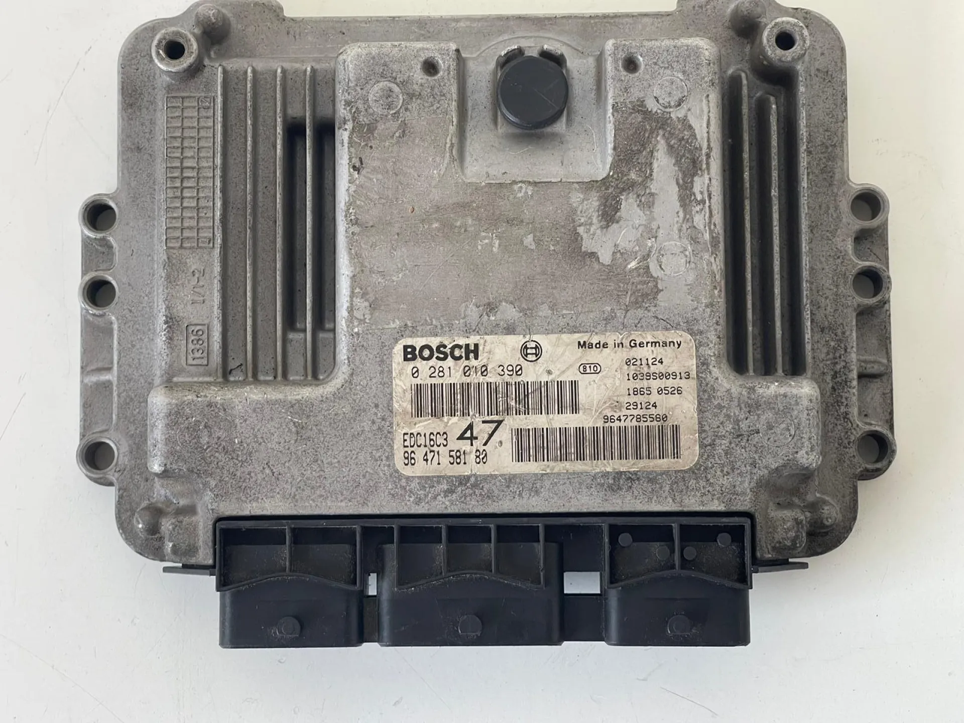 CENTRALINA MOTORE con codice 0281010390 da FORD Fiesta 6° Serie Diesel 1400 (08>17)