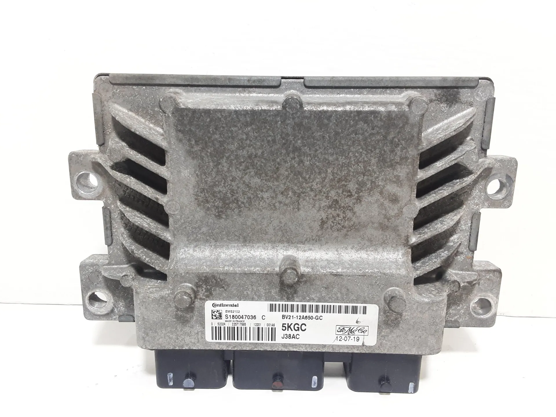CENTRALINA MOTORE con codice S180047036 da FORD Fiesta 6° Serie RTJA, RTJB, RTJD Bifuel/Gas 1400 (08>17)