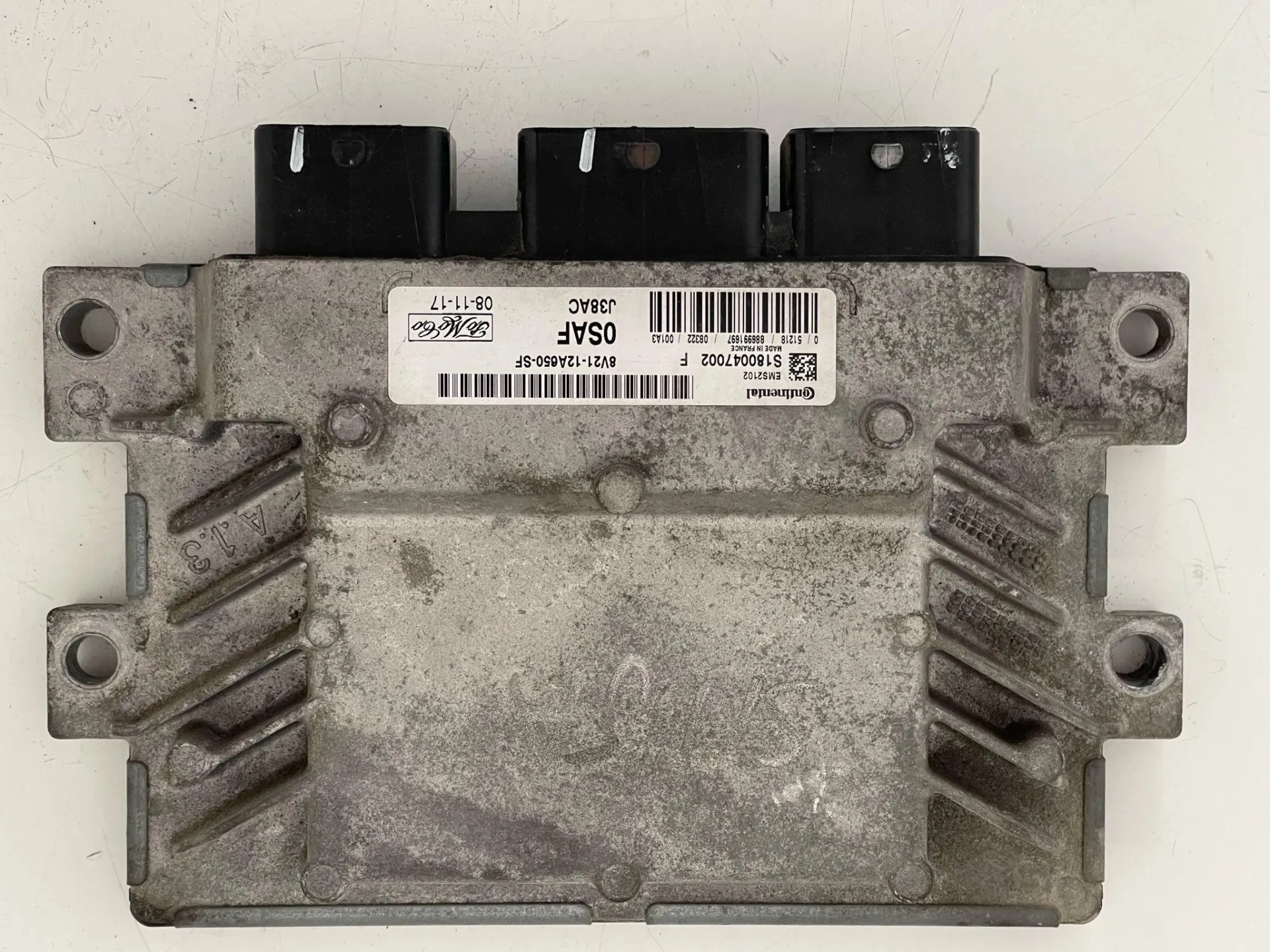 CENTRALINA MOTORE con codice 8V21-12A650-SF da FORD Fiesta 6° Serie con codice motore SNJA/SNJA Benzina 1200 (08>17)