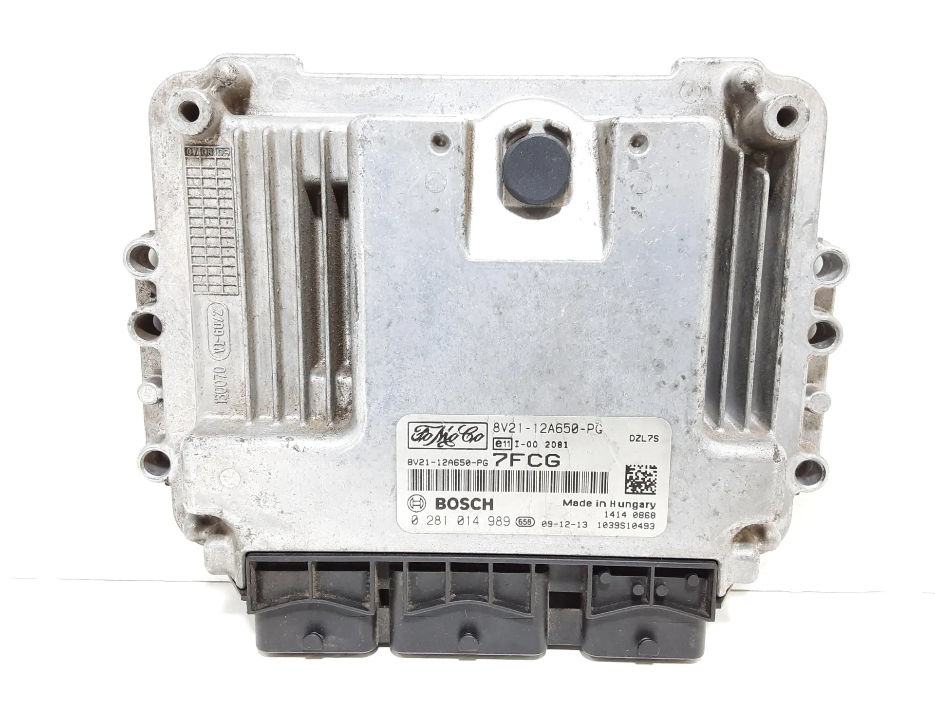 CENTRALINA MOTORE con codice 8V2112A650PG da FORD Fiesta 6° Serie HHJC, con codice motore HHJD/HHJC, HHJD, HHJE, HHJE Diesel 1600 (08>17)