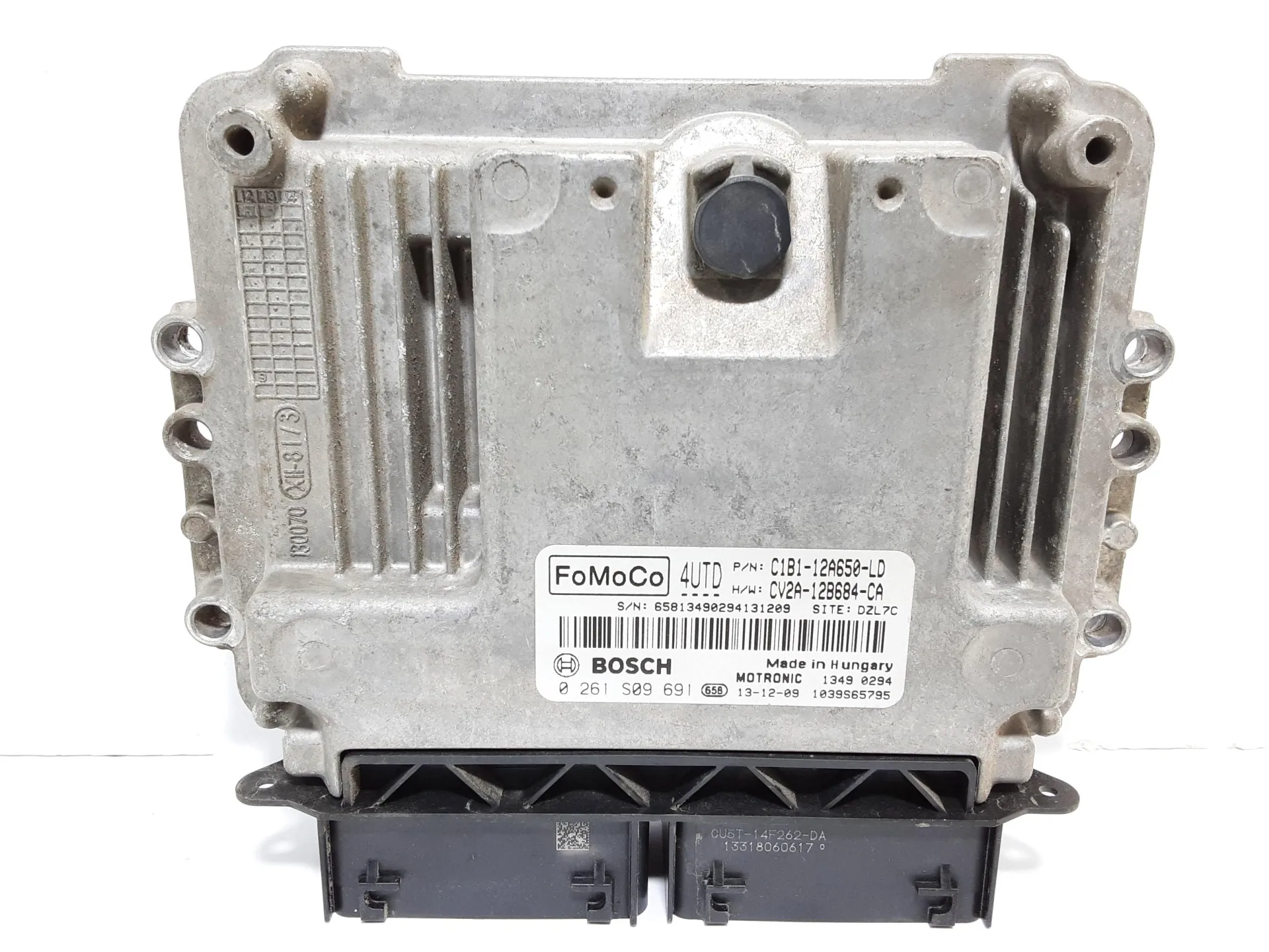 CENTRALINA MOTORE con codice C1B112A650LD da FORD Fiesta 6° Serie P4JA, con codice motore P4JB, P4JC, P4JD Benzina 1000 (08>17)