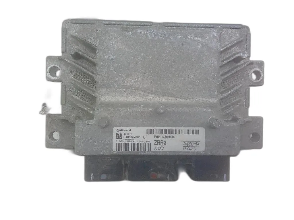CENTRALINA MOTORE con codice Fb1-12a650-tc S180047060 da FORD Fiesta 6° Serie STJC benzina 1242 (08>17)