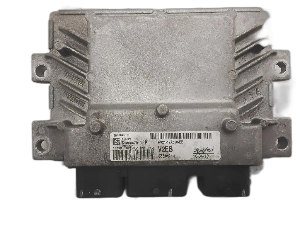CENTRALINA MOTORE con codice AV21-12A650-EB s180047013 da FORD Fiesta 6° Serie RTJB bifuel/gas 1388 (08>17)
