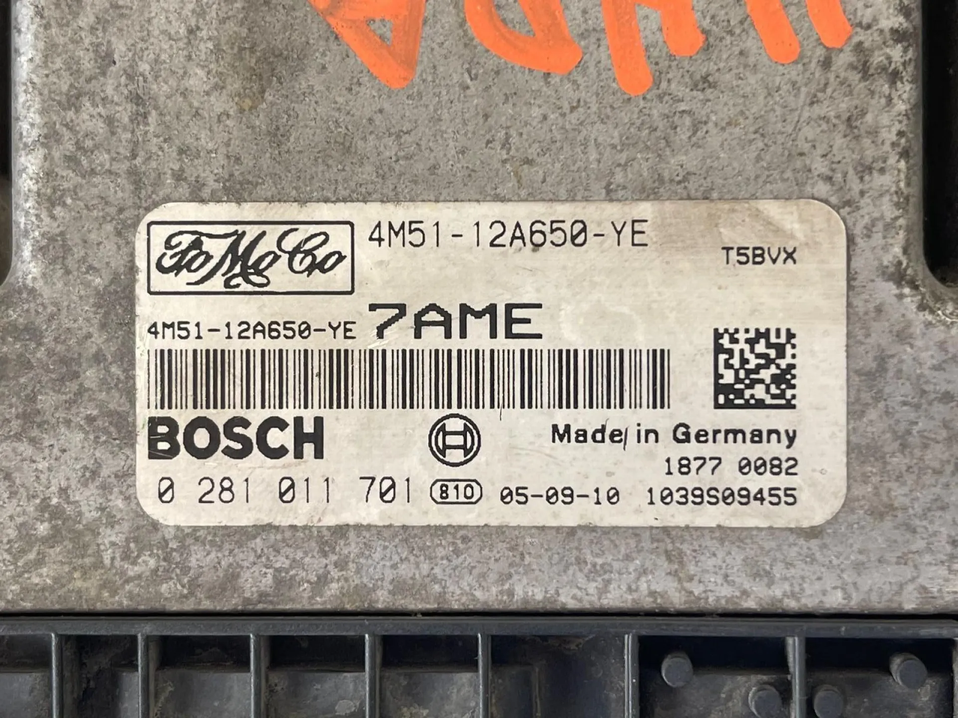 CENTRALINA MOTORE con codice 4M51-12A650-YE da FORD Focus Berlina 4° Serie Diesel 1600 (08>11)