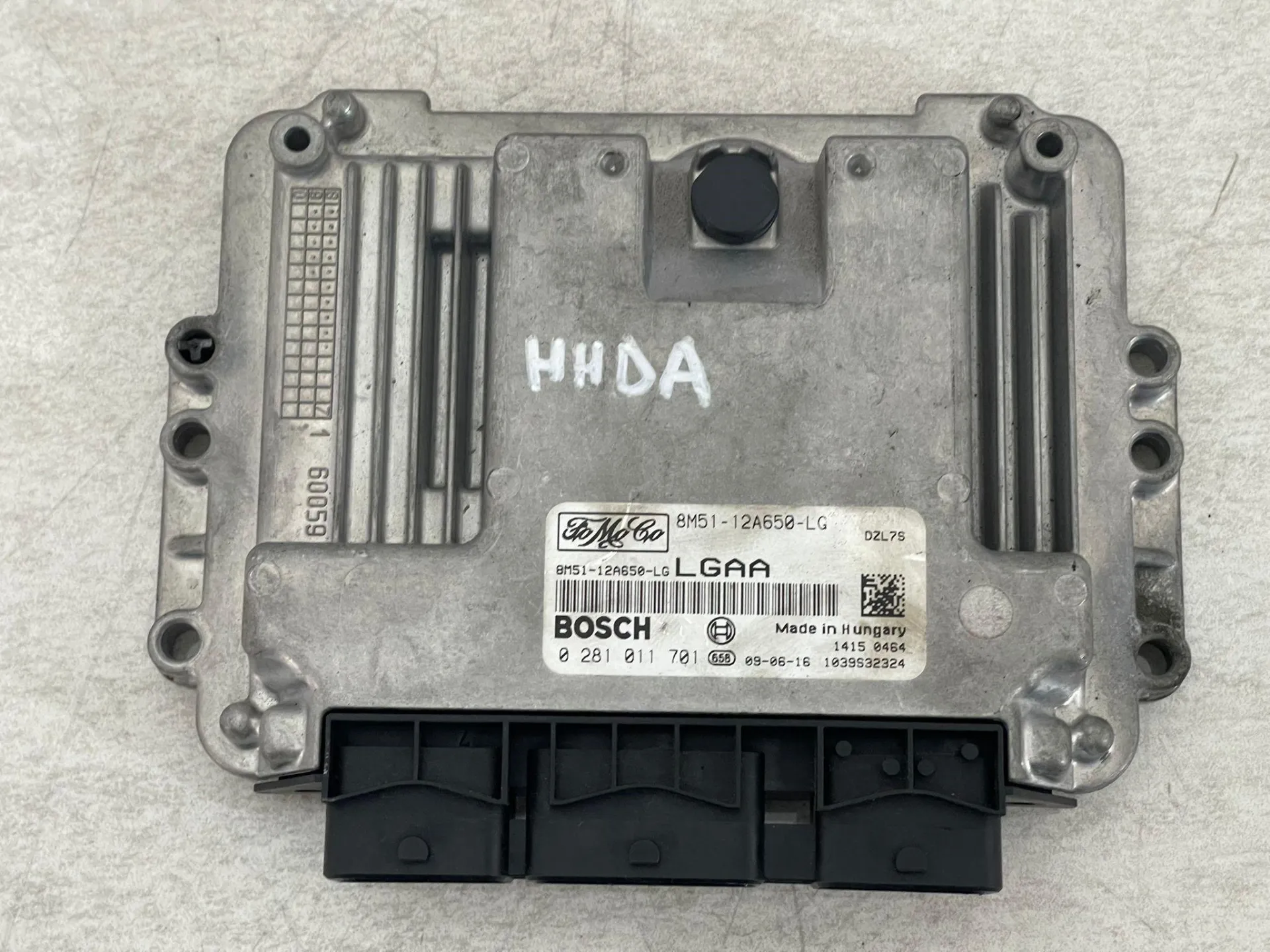 CENTRALINA MOTORE con codice 8M51-12A650-LG da FORD Focus Berlina 4° Serie con codice motore HHDA Diesel 1600 (08>11)