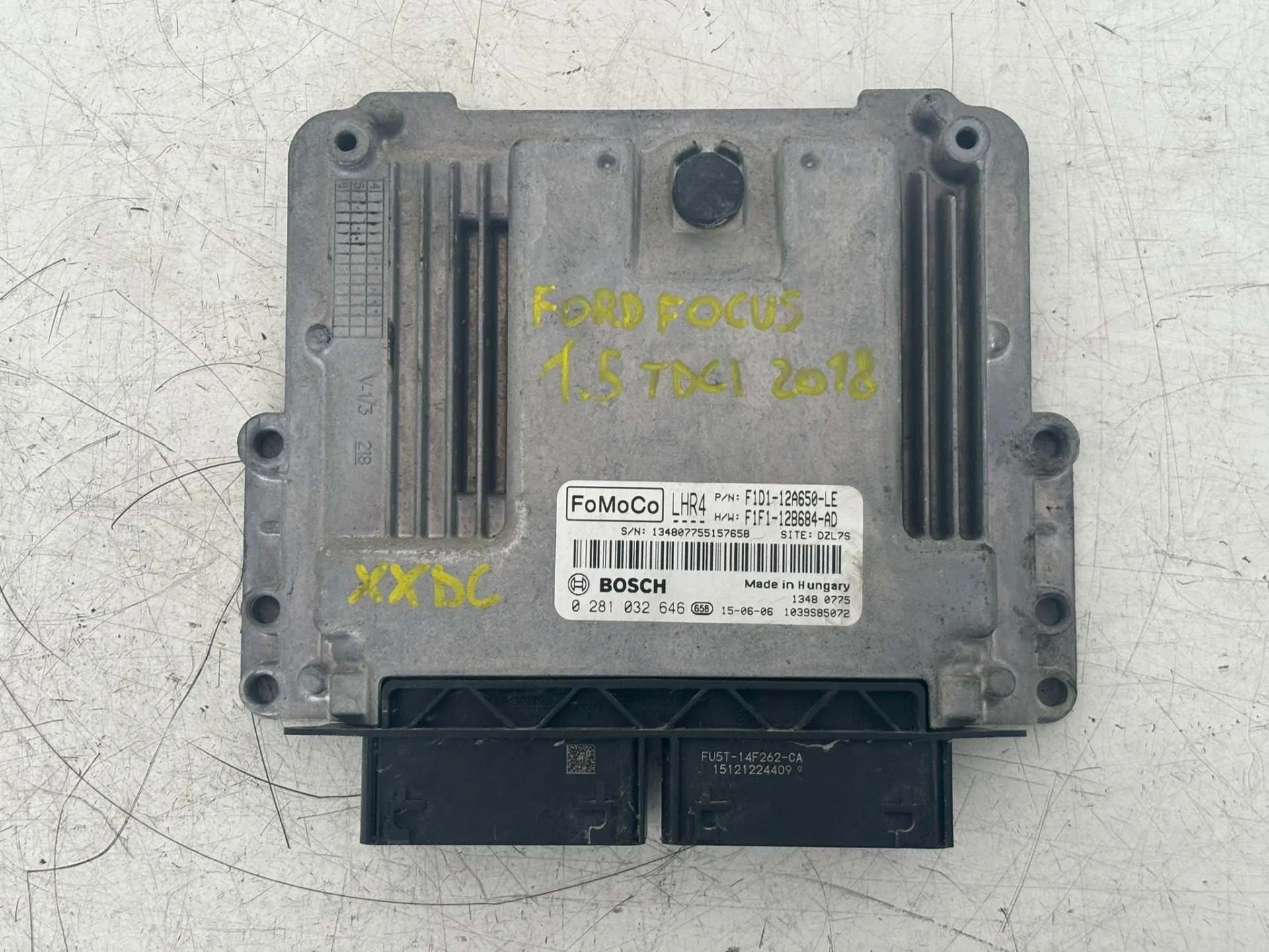 CENTRALINA MOTORE con codice F1D1-12A650-LE da FORD Focus Berlina 7° Serie Diesel 1500 (18>)