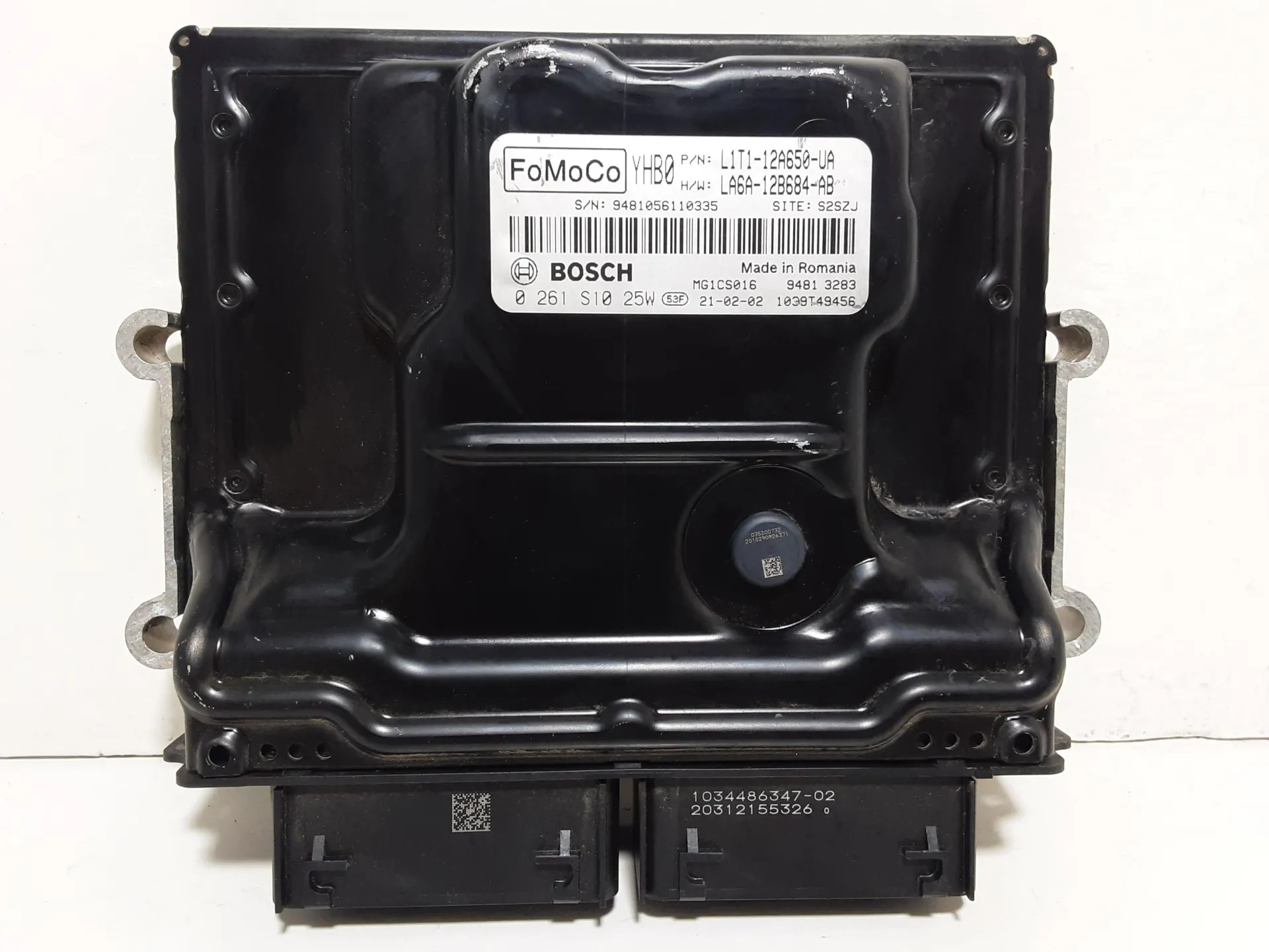 CENTRALINA MOTORE con codice L1T112A650UA da FORD Puma Serie B7JA, con codice motore B7JB/B7JA, B7JB Hybrid 1000 (19>)