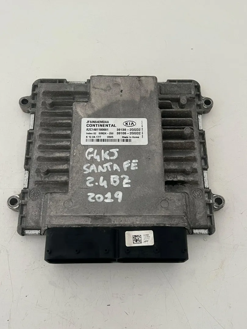 CENTRALINA MOTORE con codice 39138-2GGD2 da HYUNDAI Santa Fe Serie Benzina 2400 (18>)