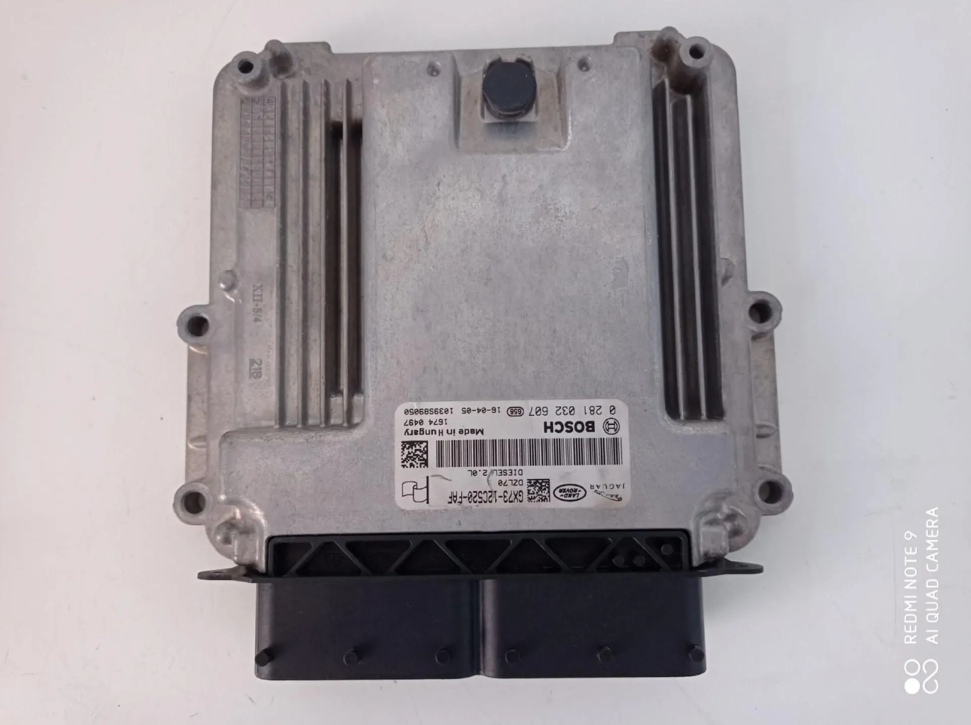 CENTRALINA MOTORE con codice 0281032607 da JAGUAR XE Serie (X760) Diesel 2000 (15>)