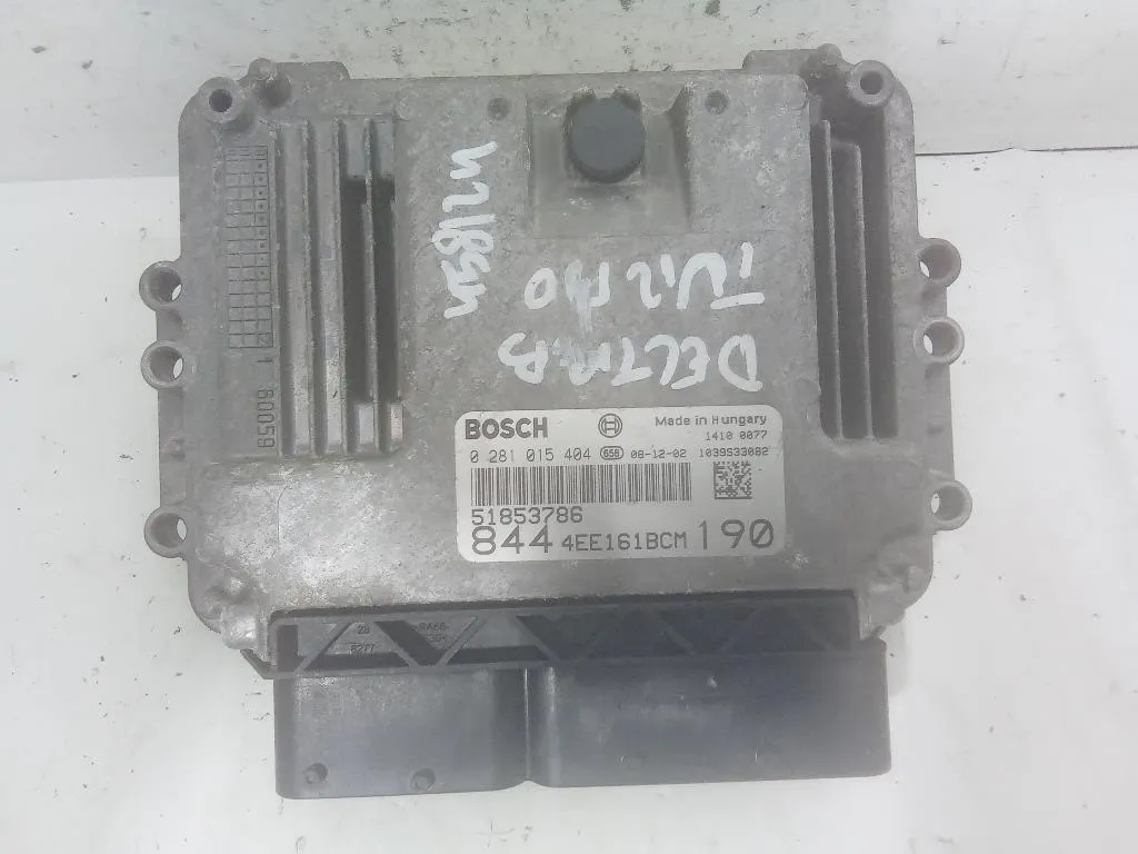 CENTRALINA MOTORE con codice 0281015404 51853786 da LANCIA Delta 3° Serie 844A1000 diesel 1910 (08>11)