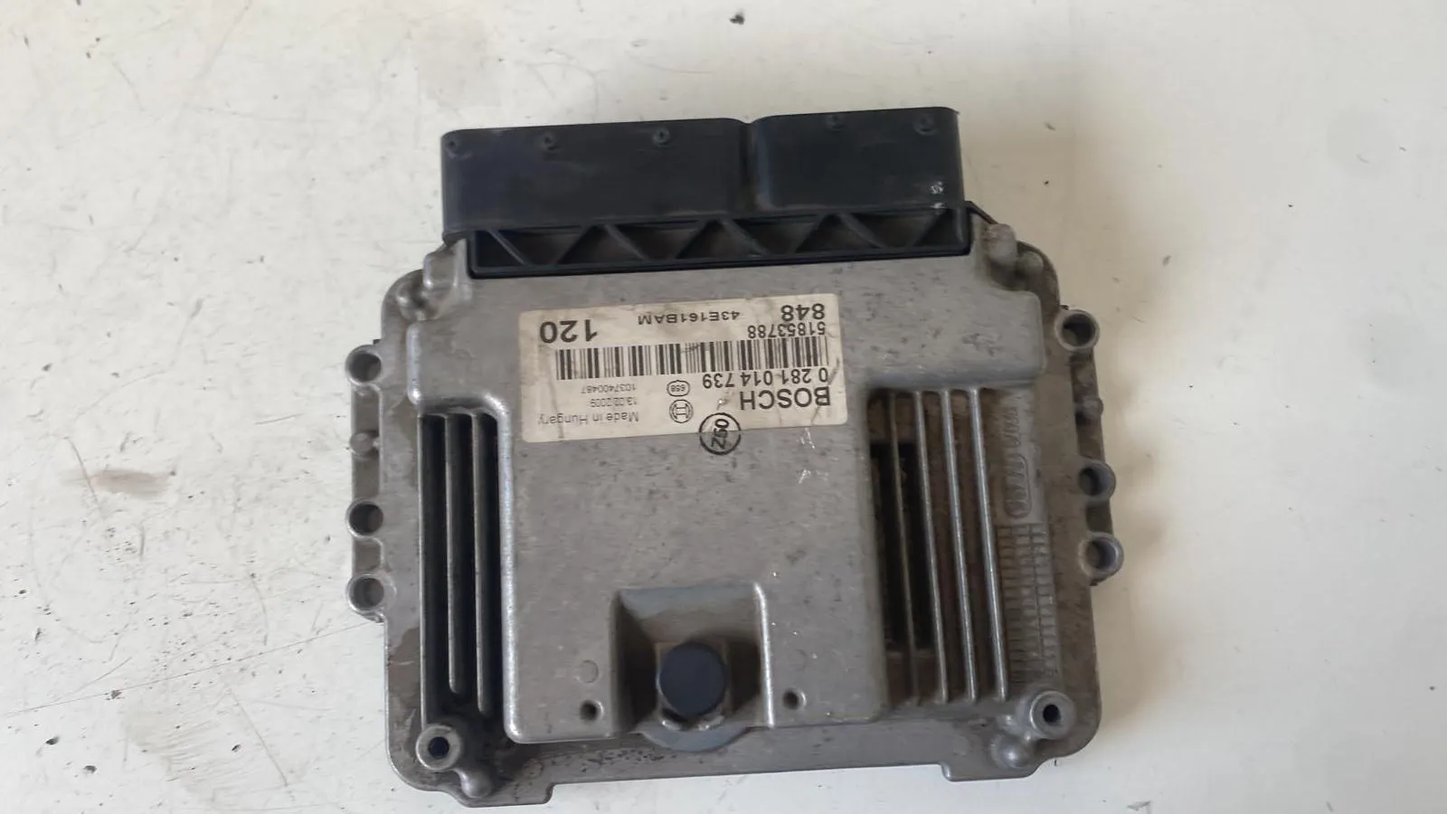 CENTRALINA MOTORE con codice 0281014739 da LANCIA Musa 2° Serie Diesel 1600 (07>)