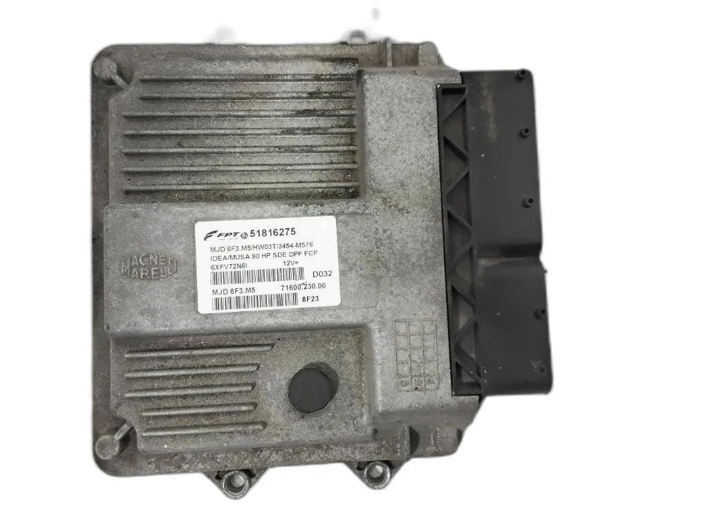CENTRALINA MOTORE con codice 51816275 MJD6F3.M5 da LANCIA Musa 2° Serie 199A3000 diesel 1248 (07>)