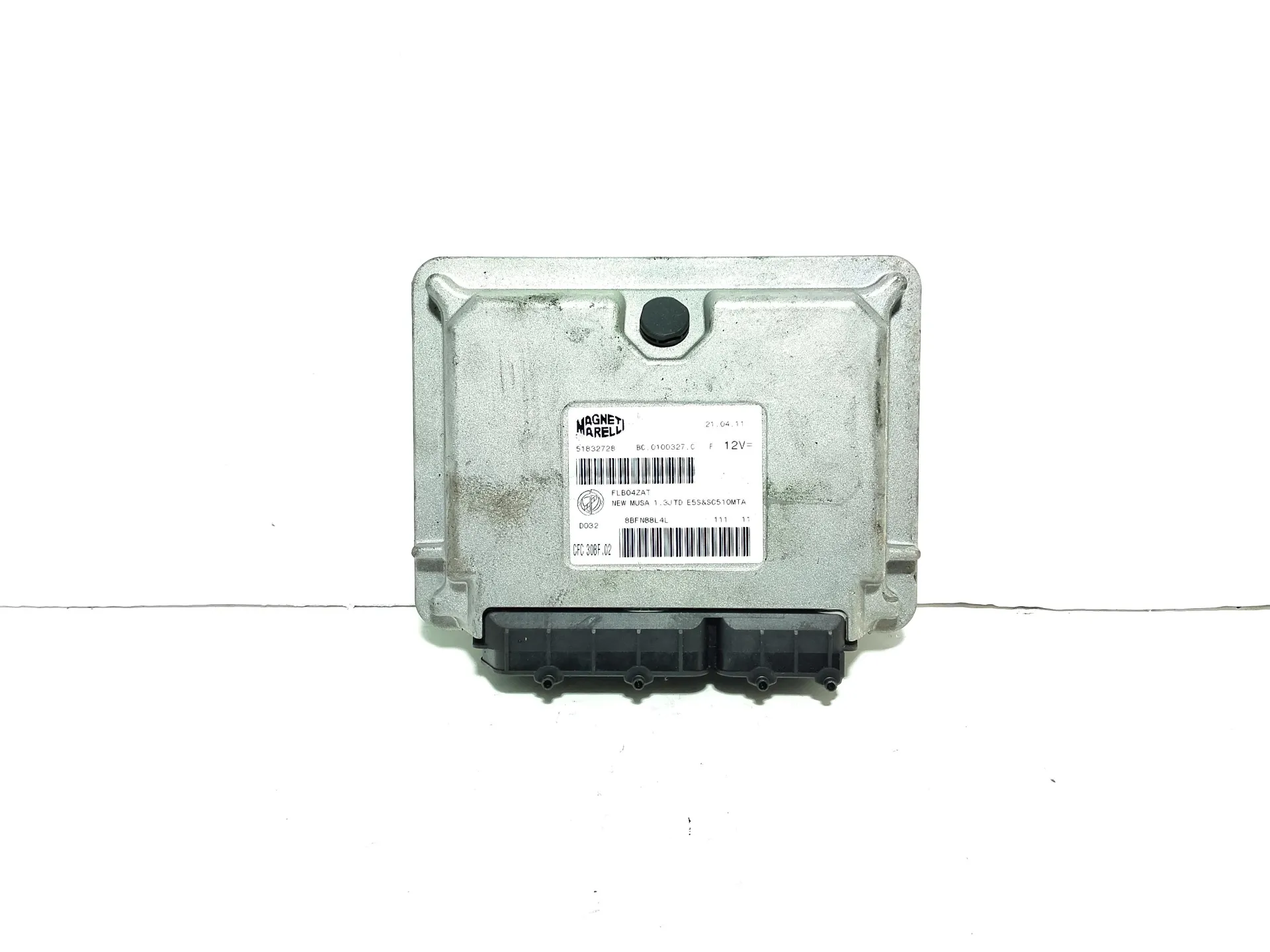 CENTRALINA MOTORE con codice 51832728 da LANCIA Musa 2° Serie con codice motore 199B1000 Diesel 1300 (07>)