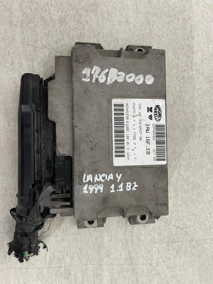 CENTRALINA MOTORE con codice IAW16F.EB da 46545150 LANCIA Y 1° Serie con codice motore 176B2000 Benzina 1100