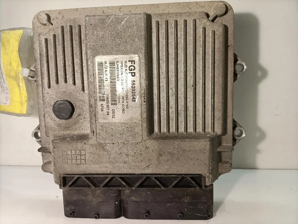CENTRALINA MOTORE LANCIA Ypsilon 1° Serie 55202548/MJD6JF.Y1 188A9000 diesel 1248 (03>06)