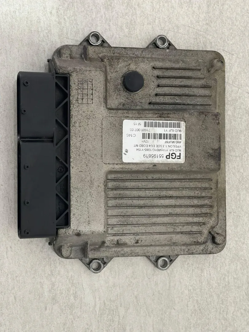 CENTRALINA MOTORE con codice 55195819 da 51819336 LANCIA Ypsilon 2° Serie con codice motore 199A2000 Diesel 1300