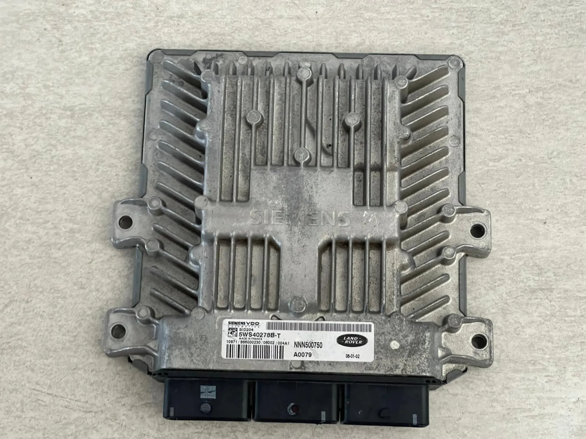 CENTRALINA MOTORE con codice 5WS40278B-T da LAND ROVER Range Rover SPORT Diesel 2700 (05>13)