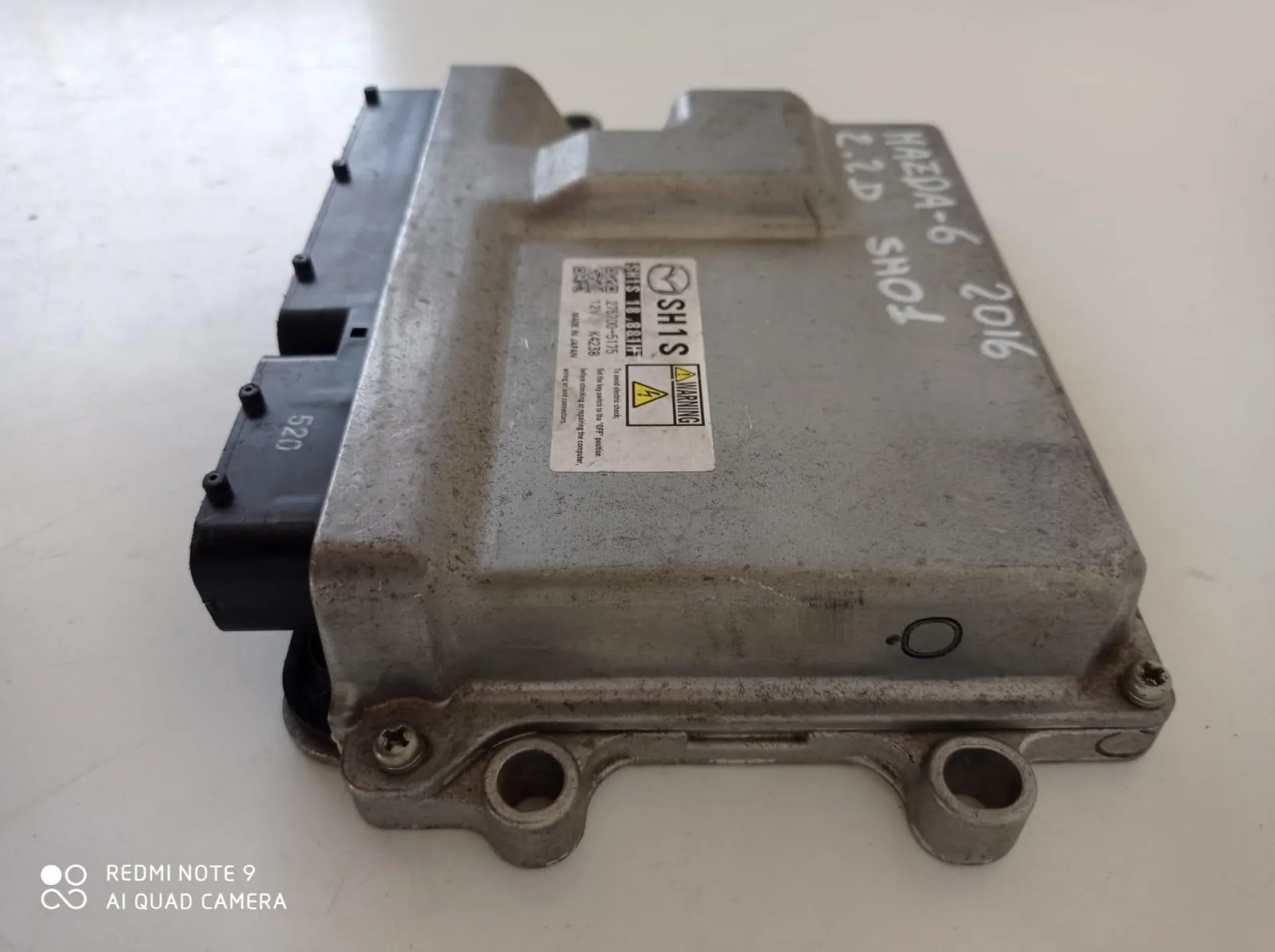 CENTRALINA MOTORE con codice SH1S-18881H da MAZDA 6 3 serie Berlina Diesel 2200 (12>)