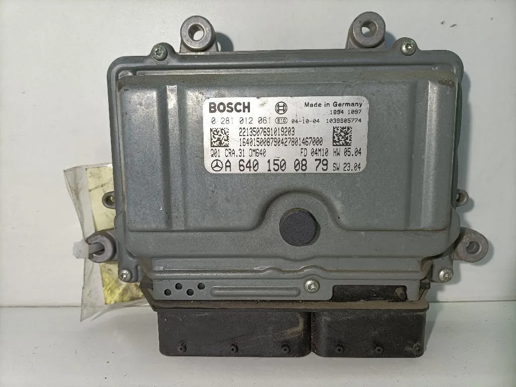 CENTRALINA MOTORE MERCEDES Classe A W169 3° Serie A6401500879/0281012061 640941 diesel 1991 (04>08)