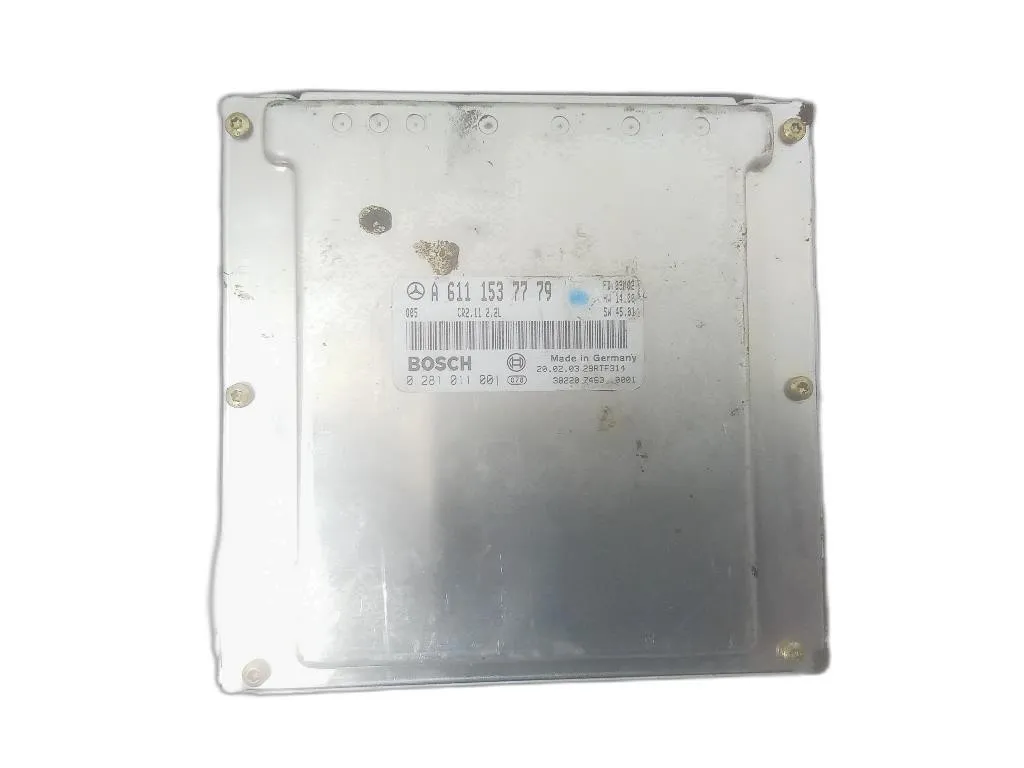 CENTRALINA MOTORE con codice A6111537779 0281011001 da MERCEDES Classe C Berlina W203 611962 diesel 2148 (00>04)