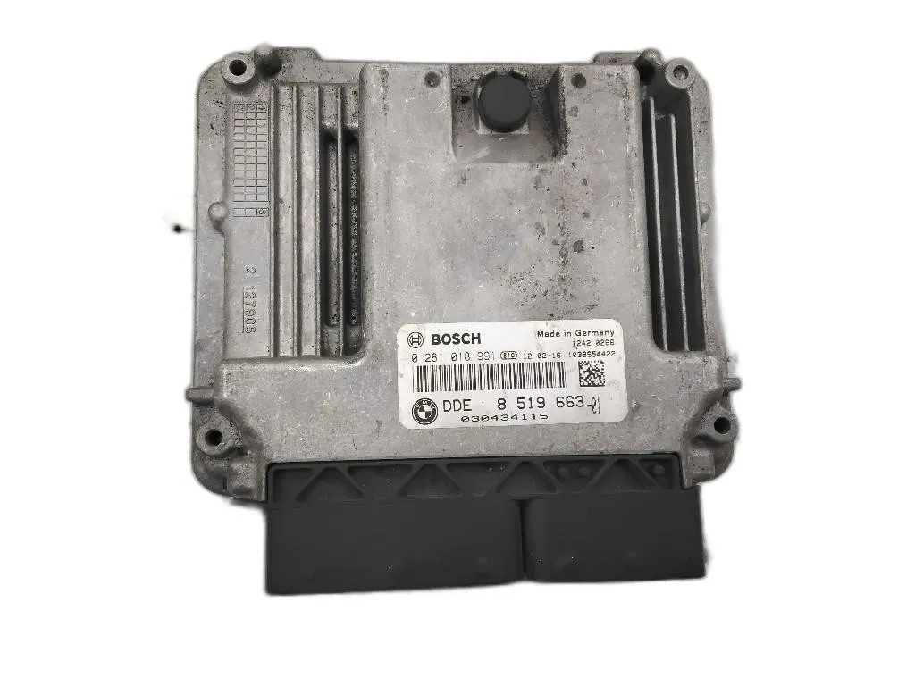 CENTRALINA MOTORE con codice 0281018991 Dde8519663-01 da MINI Clubman Serie (R55) N47C16A diesel 1598 (07>14)