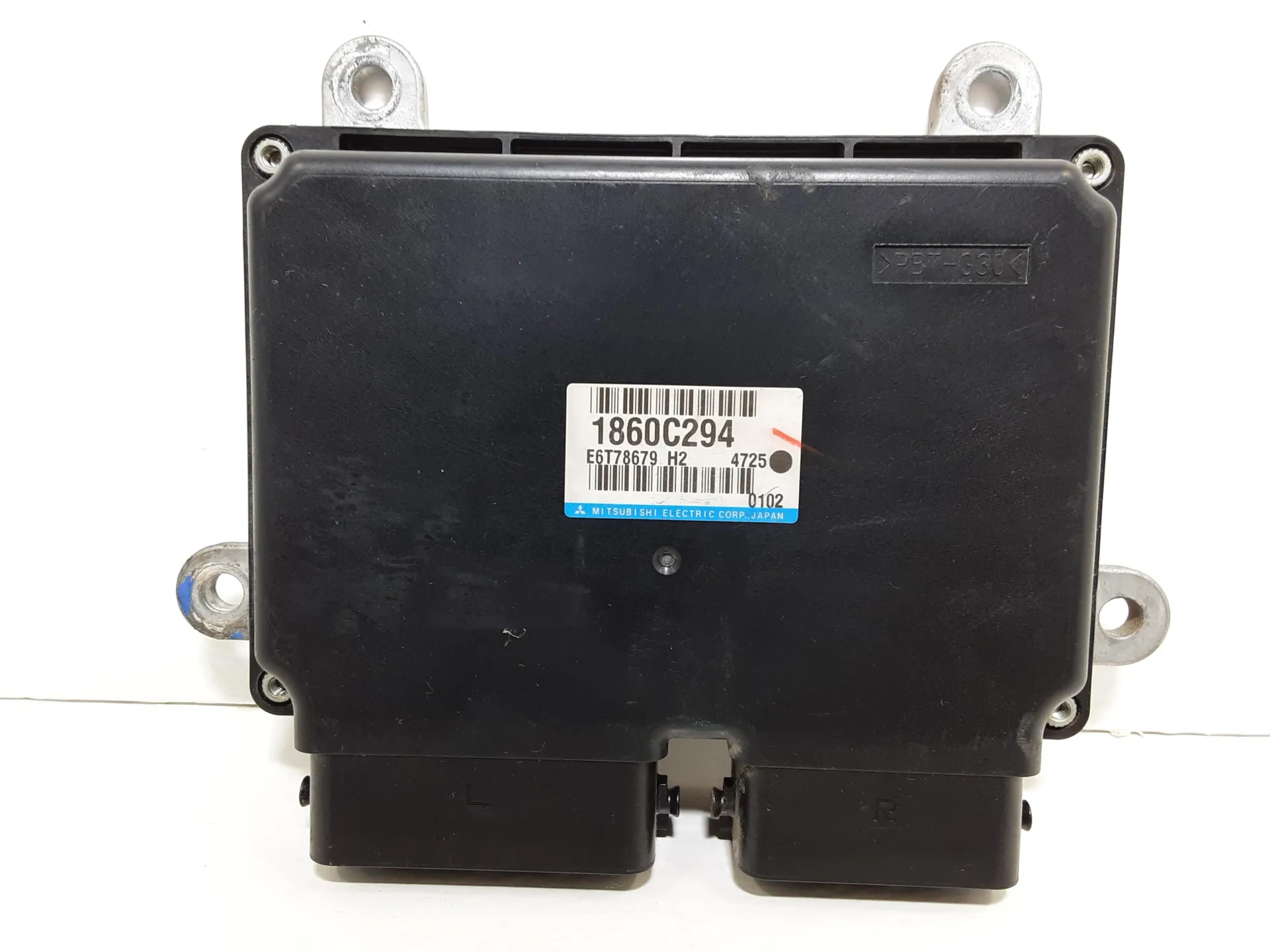 CENTRALINA MOTORE con codice 1860C294 da MITSUBISHI ASX 1° Serie con codice motore 4A92/4A92 Benzina 1600 (10>)