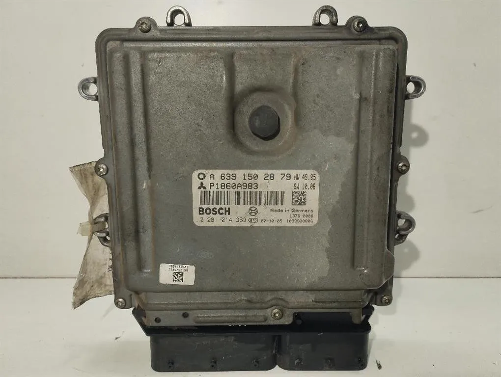 CENTRALINA MOTORE MITSUBISHI Colt Serie 3P (Z30) 1860A983 605960 diesel 1493 (04>12)