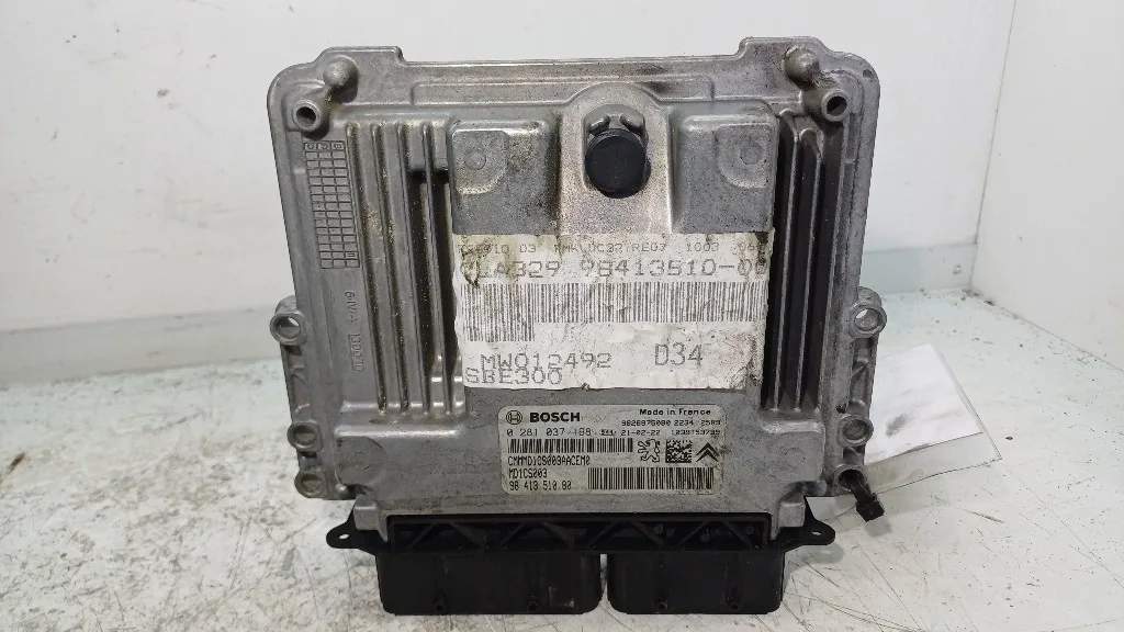 CENTRALINA MOTORE CITROEN DS3 Serie Crossback 0281037198/9841351080/MD1CS003 DV5RC-YHZ-YH01 diesel 1499 (18>)