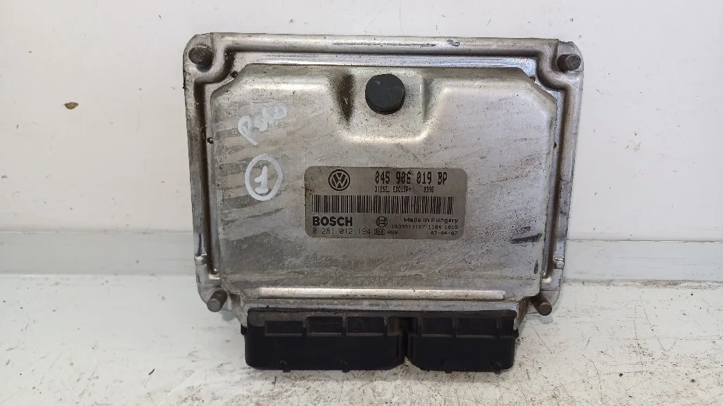 CENTRALINA MOTORE VOLKSWAGEN Polo 4° Serie 0281012194/045906019BP BNM diesel 1422 (01>09)