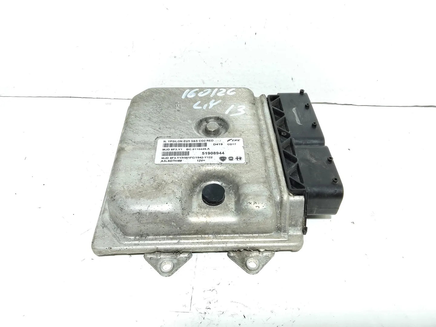 CENTRALINA MOTORE con codice 51908944 da LANCIA Ypsilon 4° Serie con codice motore 199B1000 Diesel 1300 (11>23)