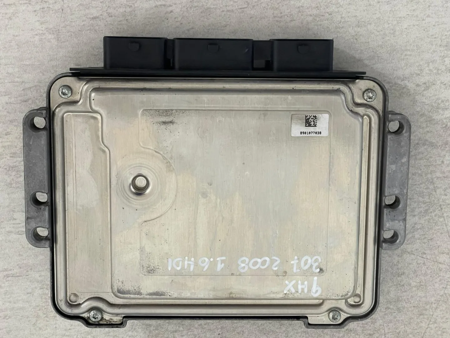 CENTRALINA MOTORE con codice 9662213180 da 1940XH PEUGEOT 307 Berlina 2° Serie con codice motore 9HX Diesel 1600