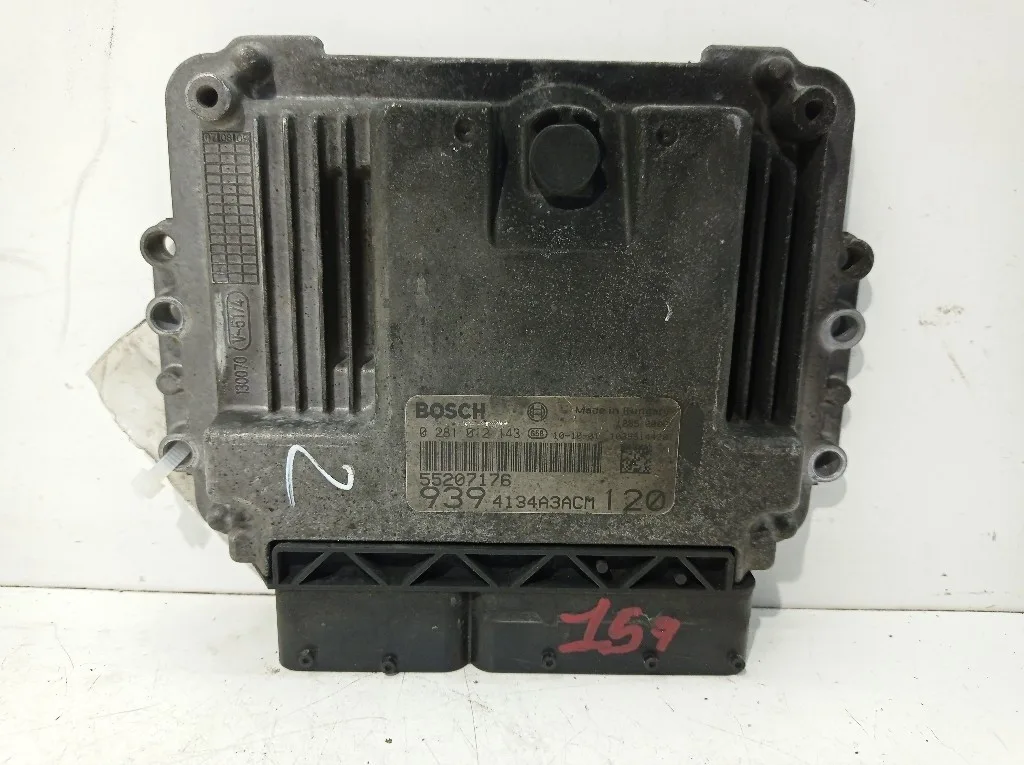 CENTRALINA MOTORE ALFA ROMEO 159 Berlina Serie (939_) 0281012143/55207176 939A1000 diesel 1910 (05>11)