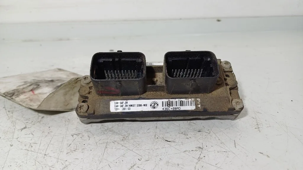 CENTRALINA MOTORE FIAT Panda 2° Serie IAW5AF.SM/55192634/HW607 187A1000 benzina 1108 (03>10)