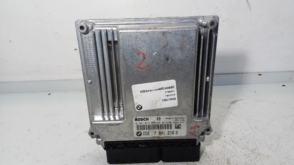 CENTRALINA MOTORE BMW X3 1° Serie 0281013050/DDE780121602 M47N204D4 diesel 1995 (04>10)