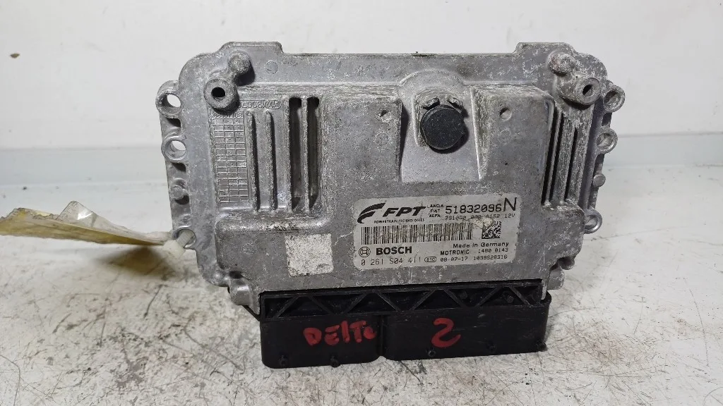 CENTRALINA MOTORE LANCIA Delta 3° Serie 0261S04411/51832096 198A4000 benzina 1368 (08>11)